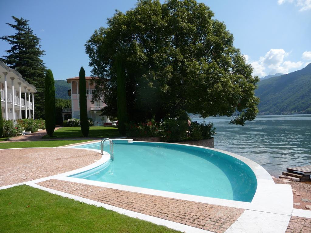 Residence Ville Lago Lugano Porto Ceresio Extérieur photo