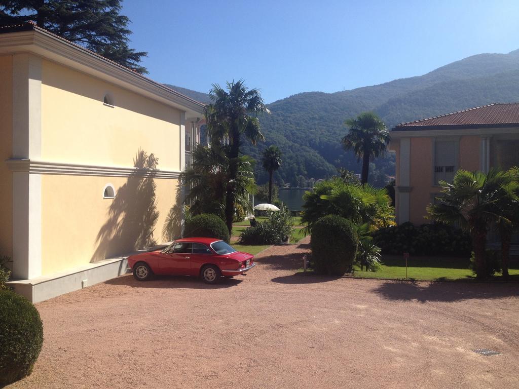 Residence Ville Lago Lugano Porto Ceresio Extérieur photo