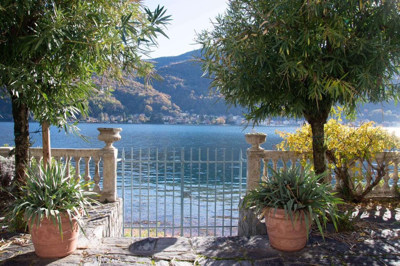 Residence Ville Lago Lugano Porto Ceresio Extérieur photo
