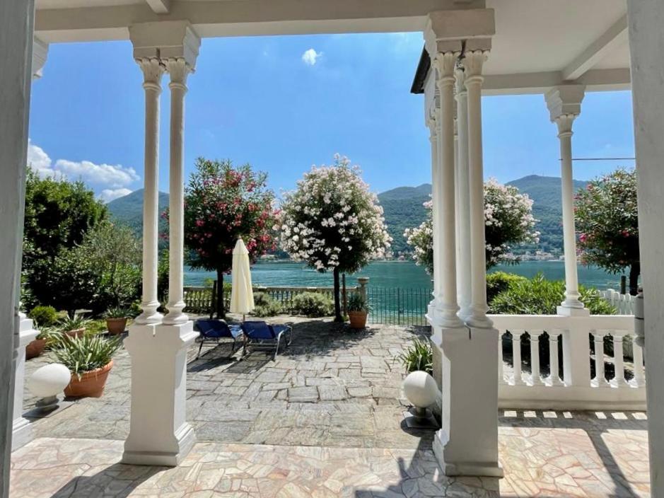Residence Ville Lago Lugano Porto Ceresio Extérieur photo